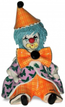 CLOWN MICRO GIALLO FARFALLE CUFFIA