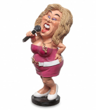 CARICATURA "CANTANTE DONNA"