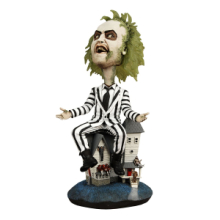 BEETLEJUICE (1988) HEAD KNOCKER - BEETLEJUICE STRIPED SUIT